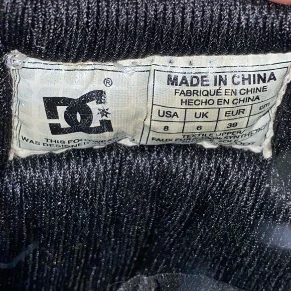 DC Chalet Boors Black and Multicolor DC Shoes Snow Boots - Picture 6 of 6